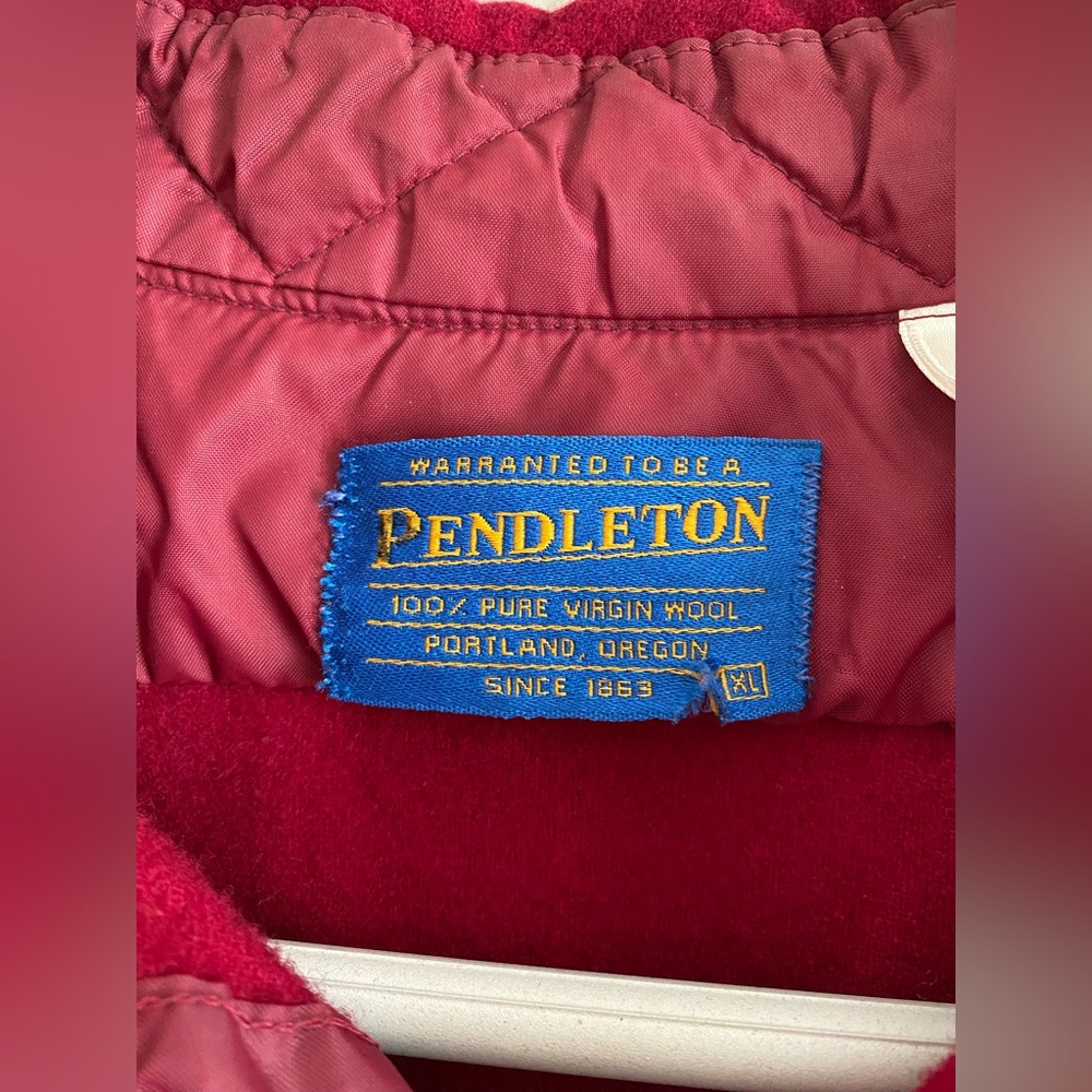 Vintage Pendleton Wool Button Front Shirt - image 3